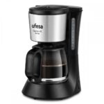 Ufesa CG7125 Capriccio 12 Deluxe Filter/Drip Coffee Maker 12cups 680W Black