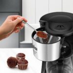 Ufesa CG7125 Capriccio 12 Deluxe Filter/Drip Coffee Maker 12cups 680W Black