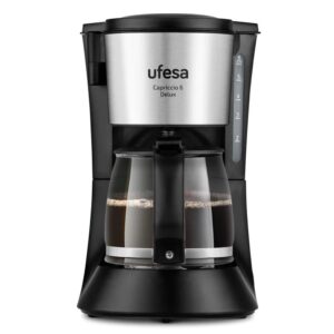 Ufesa CG7115 Capriccio 6 Deluxe Filter/Drip Coffee Maker 6cups 600W Black
