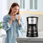 Ufesa CG7115 Capriccio 6 Deluxe Filter/Drip Coffee Maker 6cups 600W Black