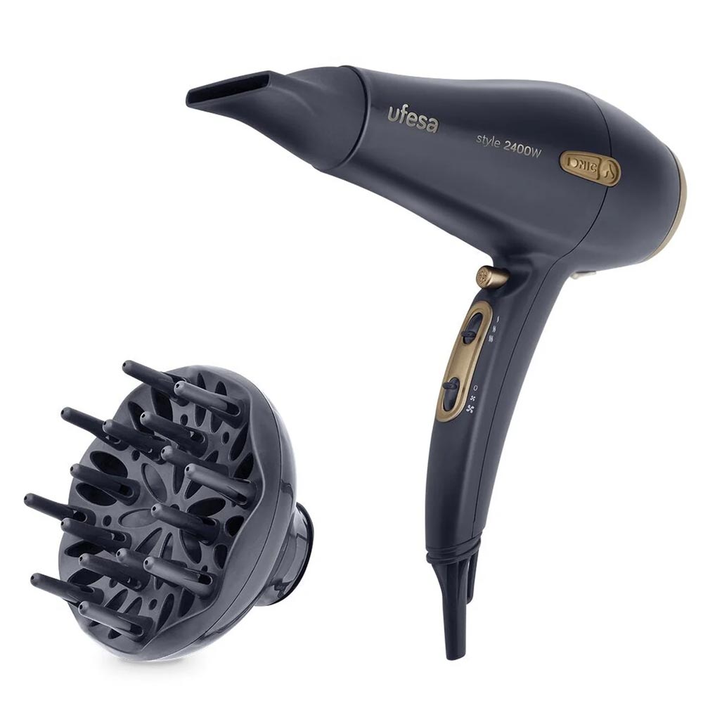 SKU1002643 Ufesa SC8460 Style Professional Ionic Hair Dryer 2400W Black