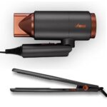 Ufesa My glamour Hair Dryer + Straightener Set Grey