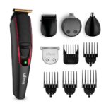 Ufesa GK6950 Rechargeable Grooming Kit with 5 heads Black