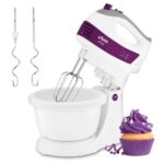 Ufesa BV4655 Whip Hand Mixer with Rotating Bowl 400W White/Red