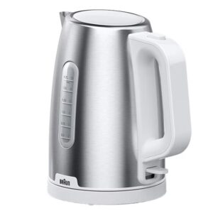 Braun WK1500WH PurShine Kettle 1.7L 2200W Silver/White