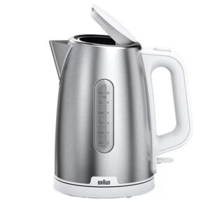 Braun WK1500WH PurShine Kettle 1.7L 2200W Silver/White