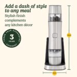 Cuisinart SG6SU rechargeable Seasoning Mill Frosted Pearl