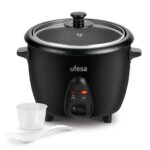 Ufesa AR4010 Jasmine Rice Cooker 1.0L 400W Black