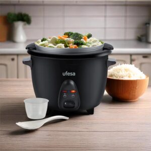 Ufesa AR4080 Basmati Rice Cooker 1.8L 700W Black