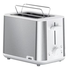 Braun HT1510WH PurShine 2 Slots Toaster 900W White