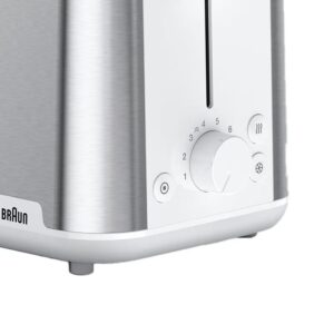 Braun HT1510WH PurShine 2 Slots Toaster 900W White