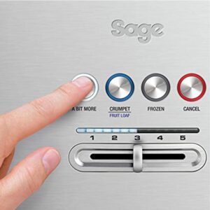 Sage BTA730UK the 'A Bit More'™ 4 Slots Toaster 1800W Brushed Stainless Steel