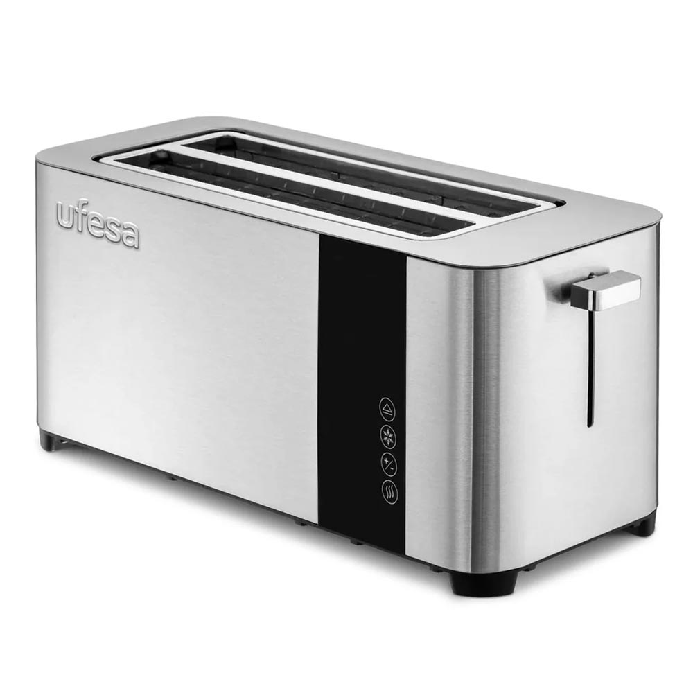 SKU1002763 Ufesa Duo Plus Delux Digital 2 Slots Toaster 1400W Silver