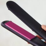 Philips BHS375/00 StraightCare Essential ThermoProtect Hair Straightener with Keratin-infused plates Black