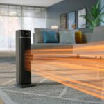 Philips CX5120/11 Series 5000 Smart Tower Ceramic Fan Heater 2000W Black