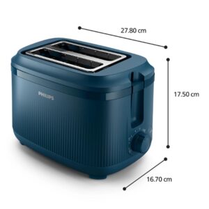Philips HD2511/70 Series 3000 2 Slots Toaster 830W Blue