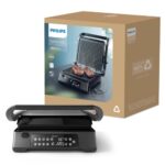 Philips HD6307/70 Series 7000 Contact Grill with Removable Grids and 8 preset functions 2200W Black