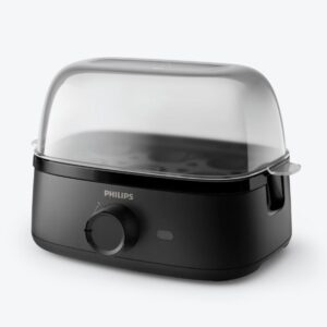 Philips HD9137/90 Series 3000 Egg Cooker for 6 Eggs 400W Black
