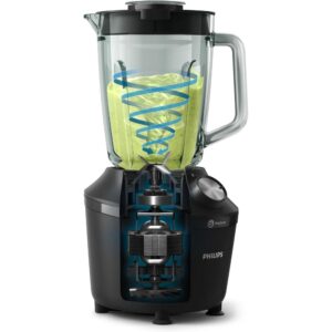 Philips HR2291/01 Series 3000 Jug Blender 1.25L 600W Black
