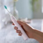 Philips HX3651/11 Sonicare 2100 Series Rechargeable Sonic Electric Toothbrush Pink