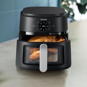 Philips NA231/00 Series 2000 Airfryer 6.2L Single Bucket with 13 preset programs 1700W Black
