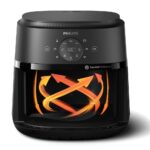Philips NA231/00 Series 2000 Airfryer 6.2L Single Bucket with 13 preset programs 1700W Black