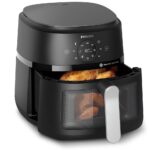 Philips NA231/00 Series 2000 Airfryer 6.2L Single Bucket with 13 preset programs 1700W Black