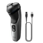 Philips S3143/00 Series 3000 Wet & Dry Rechargeable Rotary Shaver Silver