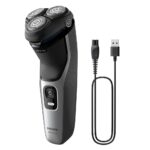 Philips S3143/02 Series 3000 Wet & Dry Rechargeable Rotary Shaver + Trimmer Silver