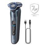 Philips S7882/55 Series 7000 Wet & Dry Rechargeable Rotary Shaver + 3 accessories Blue