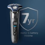 Philips S7882/55 Series 7000 Wet & Dry Rechargeable Rotary Shaver + 3 accessories Blue