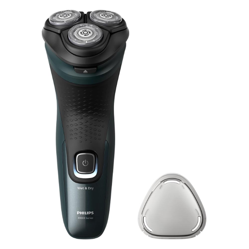 SKU1002888 Philips X3052/00 Series 3000X Wet & Dry Rechargeable Rotary Shaver Blue