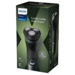Philips X3052/00 Series 3000X Wet & Dry Rechargeable Rotary Shaver Blue