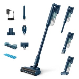 Philips XC5141/01 Series 5000 Rechargeable Stick Vacuum Cleaner for Pets 25.2V Green