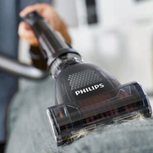 Philips XD6142/12 Series 6000 Cylinder Vacuum Cleaner with bag 900W Black