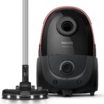 Philips XD6142/12 Series 6000 Cylinder Vacuum Cleaner with bag 900W Black