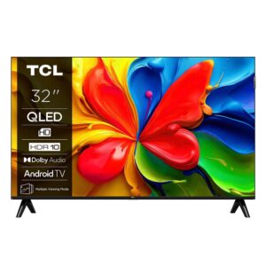 TCL 32V4C 32" QLED HD Android TV F Black