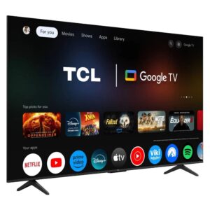 TCL 75P61K 75" 4K UHD Direct LED Google TV E Black
