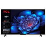 TCL 75P61K 75" 4K UHD Direct LED Google TV E Black