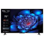TCL 75P61K 75" 4K UHD Direct LED Google TV E Black