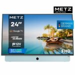 Metz 24MPE7000Y 24" Portable Full HD Direct LED Google TV E Light Blue