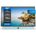 Metz 24MPE7000Y 24" Portable Full HD Direct LED Google TV E Light Blue