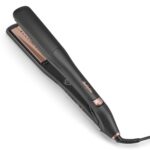 BaByliss ST596E Steam Luxe Styler Hair Straightener with ceramic plates Black