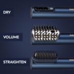 BaByliss AS6550E Wet to Dry with 2 attachments Hair Styler Blue