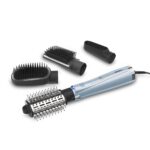 BaByliss AS774E Hydro-Fusion 4-in-1 Smooth & Shape Hair Brush 1000W Light Blue