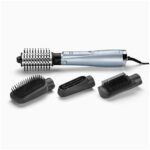 BaByliss AS774E Hydro-Fusion 4-in-1 Smooth & Shape Hair Brush 1000W Light Blue