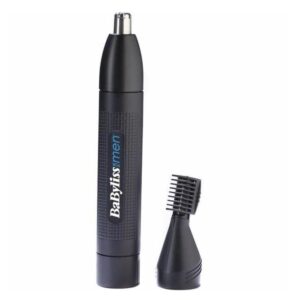 BaByliss E652E Nose, Ear & Brow Trimmer with batteries Black