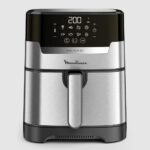 Moulinex EZ505D10 Easy Fry & Grill Digital Air Fryer 4.2L Single Bucket with 8 preset programs 1400W Inox