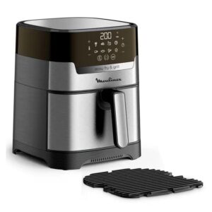 Moulinex EZ505D10 Easy Fry & Grill Digital Air Fryer 4.2L Single Bucket with 8 preset programs 1400W Inox