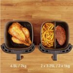 Moulinex EZ801D10 Easy Fry & Grill XXL Air Fryer 6.5L Single Bucket with 8 preset programs 1830W Inox